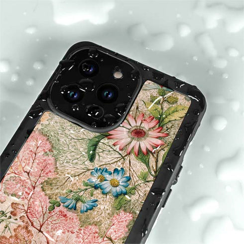 Marbled Paper by William Kilburn iPhone 15 Pro Waterproof Case